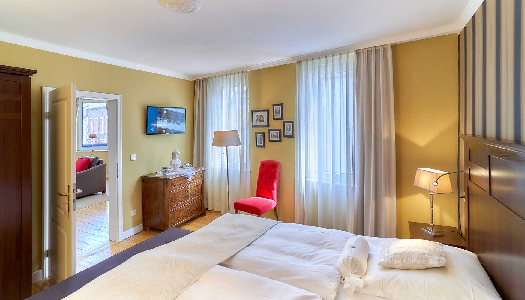 King-Size Bett für Ihren guten Schlaf