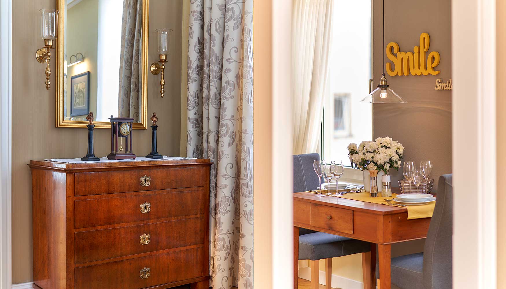 Ausgesuchte Antiquitäten setzen Akzente